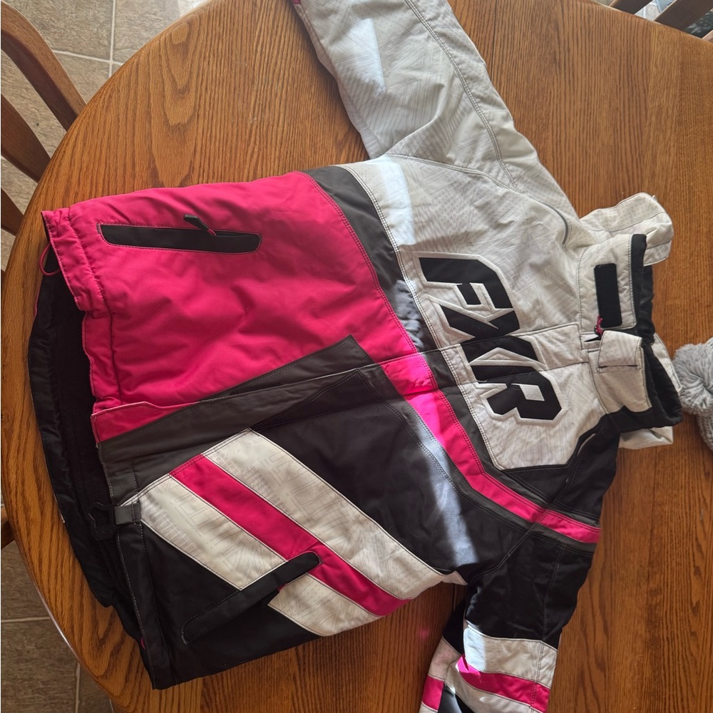 FXR Pink and Black Snow Jacket